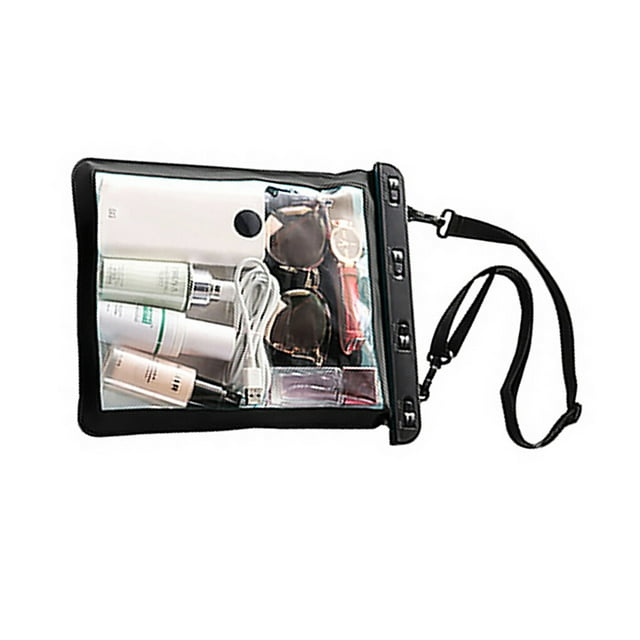 Waterproof Shoulder Bag Swimming Surfing Beach Water Playing Phone Transparent Toiletry Pouch