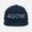 Dark Navy, variant on John 3:16 For God So Loved the World Snapback Hat | Christian Hat | Christian Clothing | Christian Baseball Cap (Black)