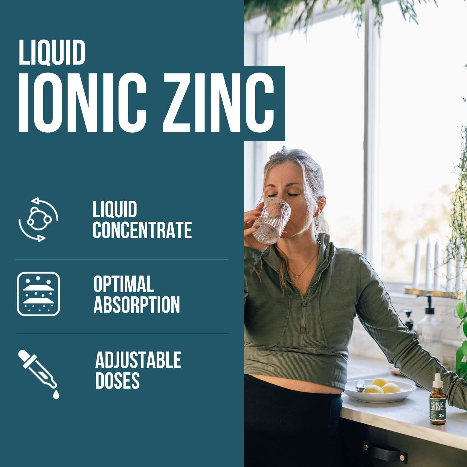 Triquetra Health Ionic Zinc Liquid Supplement