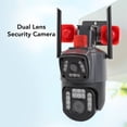 thumbnail image 3 of Cámara De Seguridad Al Aire Libre WiFi Inalámbrico, 1080p HD Dual Lente 360 ​​Grados Detección Con APP Para Inicio Interior Al Aire Libre, Detección De, 3 of 7