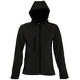 thumbnail image 1 of SOLS Womens Replay Hooded Soft Shell Jacket (Breathable, Windproof And Water Resistant), 1 of 4