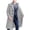 Gray, variant on Chiccall Mens Coat Single Breasted Trench Coat Lapel Mid-Length Jacket Fashion Casual Overcoat with Pocket