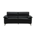 thumbnail image 5 of Acme Furniture Eilene Loveseat, Black Top Grain Leather, 5 of 6