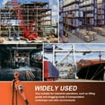 thumbnail image 5 of 3000LB Ratchet Lever Chain Hoist, Compact Come-Along Winch for Industrial Rigging, Fleet Maintenance, and Outdoor Construction Projects, 5 of 9