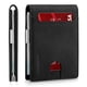 thumbnail image 1 of Billetera RUNBOX, delgada, de piel, para billetes, con bloqueo RFID, para hombre, 1 of 7