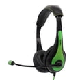 thumbnail image 2 of Auriculares estéreo Avid Education AE-36-GR con micrófono Boom, color verde, 2 of 2