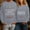 Light Gray, variant on Couple Matching Sweatshirts With Letter Print For Men Casual Pullover Hoodie For Couples Fall Sweaters Women Designer Sweats Women Drawstring Zip up Jacket Ladies Zippe Sweaters Distressed Sweatshirt