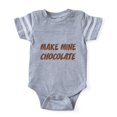 thumbnail image 1 of CafePress - FIN Make Mine Chocolate - Cute Infant Baby Football Bodysuit, 1 of 1
