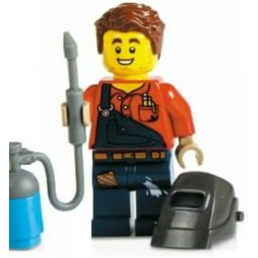 LEGO City: Welder Minifigure (Harl Hubbs) with Welding Equipment