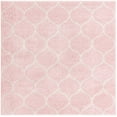 thumbnail image 3 of Unique Loom Trellis Frieze Collection Area Rug - Rounded (5' Square Light Pink/Ivory), 3 of 7