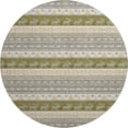 thumbnail image 2 of Addison Rugs Mayfield Premium Machine Washable Transitional Holiday Gray Round Rug, 8' x 8', 2 of 6