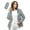 30# Gray, variant on Women's Rain Jacket Waterproof Lightweight Packable Raincoat with Hood for Golf Hiking Travel Windbreaker Navy L