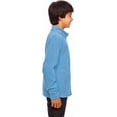 thumbnail image 2 of TT90Y Team 365 Youth Campus Microfleece Jacket Sport Light Blue M, 2 of 3