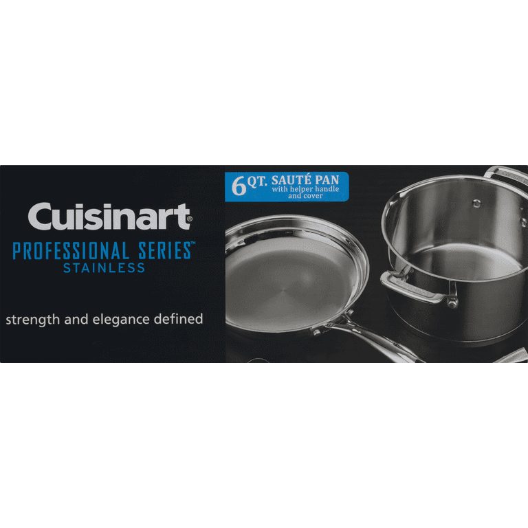 Cuisinart Professional Stainless Saute with Cover, 6-Quart — Luxio