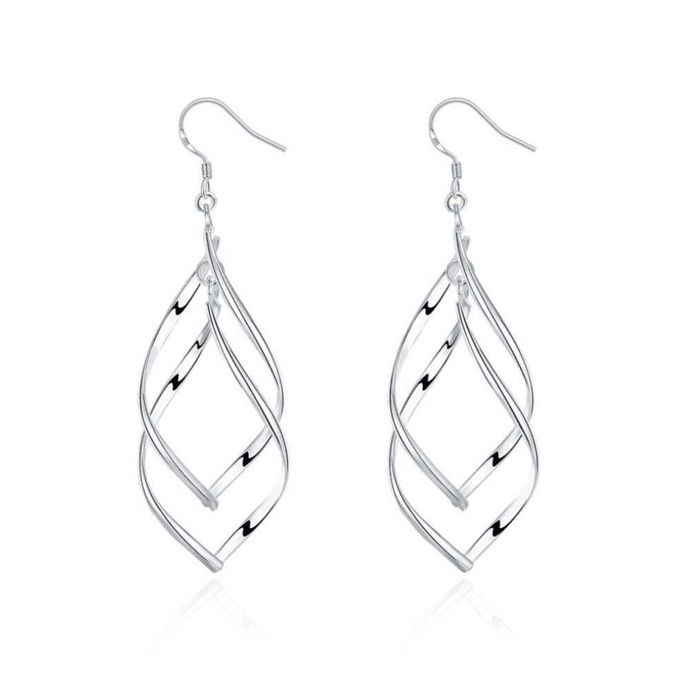 Details about   Navajo Diamond Cut Bead Sterling Silver Dangle Earrings 