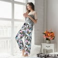 thumbnail image 5 of Sikiie Bright Butterflies1 Women’s Ultra-Soft Comfy Lounge Pants Sleepwear Comfy Lounge Pants Drawstring Sleep Bottoms with PocketsLarge, 5 of 6