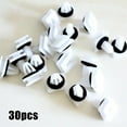 thumbnail image 3 of 30 Pcs Rocker Panel Moulding Clip for Civic Side Skirt, Sill Guard Trim, 3 of 6