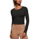 thumbnail image 1 of Remera corta de manga larga Butterluxe CRZ YOGA negra M, 1 of 7