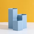 thumbnail image 2 of Bangus Desktop Container Storage Box,Stationery Desk Make-up Holder Hexagonal Pen Pencil Holder Case, 2 of 3