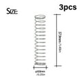 thumbnail image 4 of 3Pcs Trumpet Valves Spring Trumpet Button Parts Trumpet Button Springs Set Small Button Spring Trumpet Spring, 4 of 8