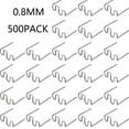 thumbnail image 2 of 1000Pcs Stainless Steel Wave Staples - 0.6/0.8mm for Plastic Welding/Bumper Repair, 2 of 4