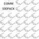 thumbnail image 2 of 1000Pcs Grapas Onduladas de Acero Inoxidable para Grapadora en Caliente - 0.6/0.8mm, Duraderas para Soldadura de Plástico y Reparación de Parachoques, 2 of 4