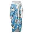 thumbnail image 4 of Aayomet Maillots de Bain pour Femmes 2024 Taille Haute Pin-Up, Bleu m, 4 of 4