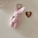 thumbnail image 4 of Steve Lindo Conejo Corazón Llavero Colgante sDecoration Rosa Peluche Muñeca Regalo, 4 of 4