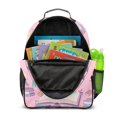 thumbnail image 4 of Pzuqiu Pink Axolotl 13.5 Inch Backpack for Girls Ages 3-6 Preschool Kindergarten Toddler, Water Resistant Breathable Padded Straps Lightweight Kids Bookbag for Back to School, 4 of 7