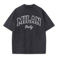 thumbnail image 4 of CONZONE Mens T-Shirts Short Sleeve Distressed T Shirts for Men Crew Neck Letter Graphic Y2K Casual Summer Tee Tops, 4 of 4