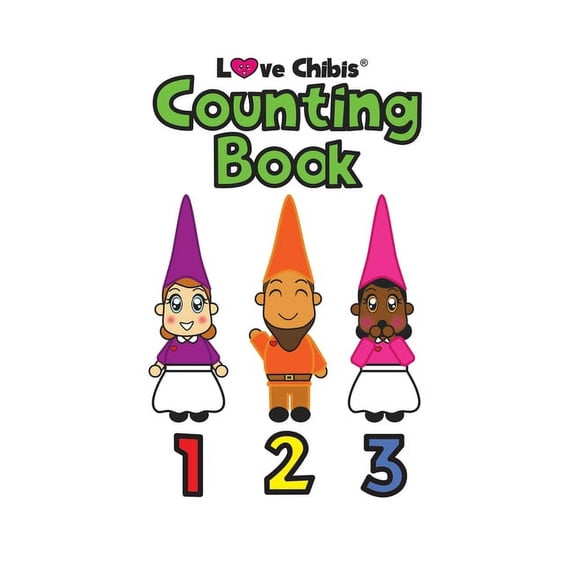 Love Chibis Counting Book, (Hardcover)
