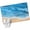 Blue, variant on Round Area Rug - 3ft Ocean Gradient Blue Waves Non Slip Washable Circle Carpet Soft Large Floor Rugs for Living Room Bedroom Nursery Office