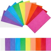 120 Sheets 20"x20" Rainbow Tissue Paper for Gift Bags DIY Craft Wedding Birthday Holiday Mother's Day Party Tissue Paper Bulk