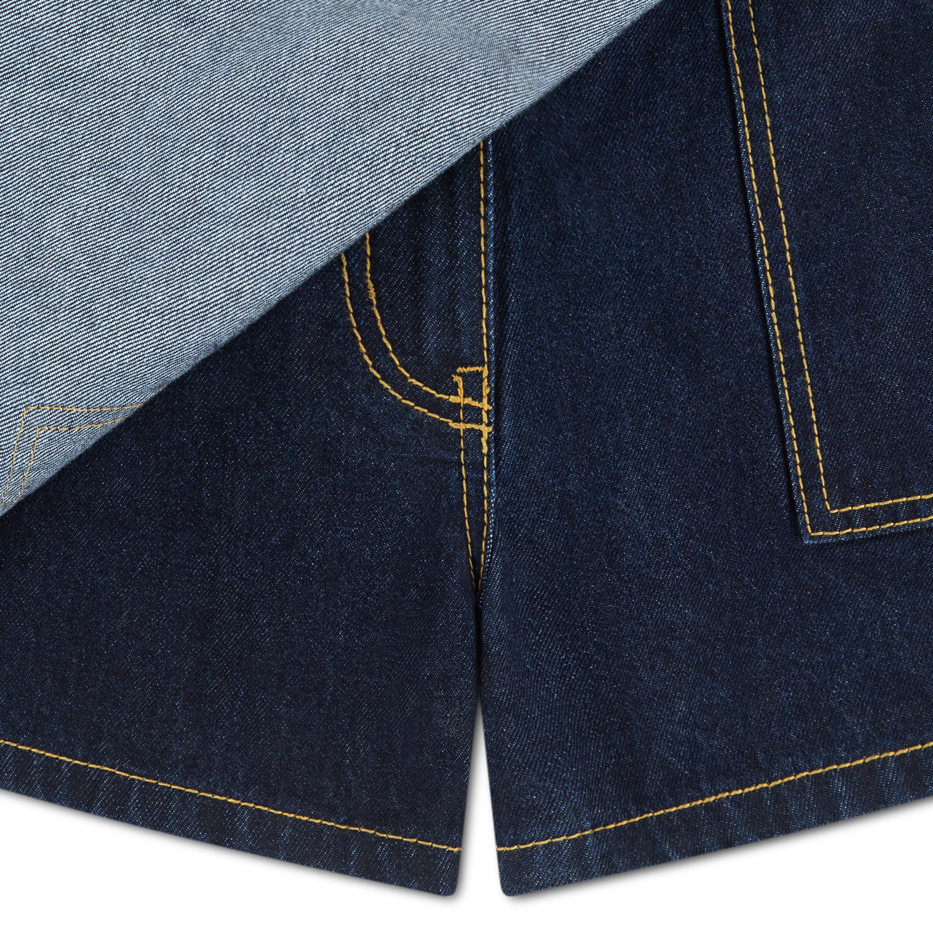 Levi Strauss Signature Girls Denim Utility Skort, Size 5-18