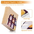 thumbnail image 5 of Yayeee Napkin Holder for Table Set of 2 Kitchen Paper Tissue Organization, Purple Jam, 5 of 8
