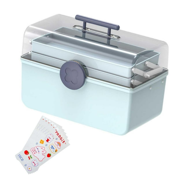 Caja de primeros auxilios Strade Fareast Limited 3 capas Azul