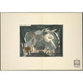 thumbnail image 3 of Ernst Stern 24x18 Black Modern Framed Museum Art Print Titled - Beginning of Image III (1912), 3 of 5