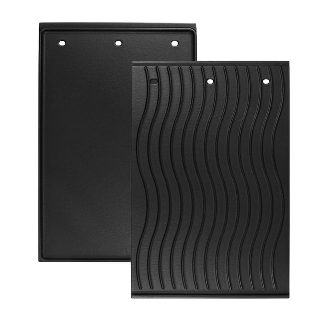 BBQ-PLUS Reversible Cooking Griddle Replacement Part for Napoleon Rogue 425/625 and Freestyle Models Gas Grill, Cast Iron Griddle Insert fo