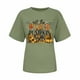 thumbnail image 3 of Camiseta de manga corta con estampado de acción de gracias para mujer Fridja zx2567, 3 of 6
