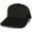 Black, variant on Armycrew XXL Oversize High Crown Adjustable Plain Mesh Back Trucker Baseball Cap