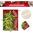 thumbnail image 6 of SM-XLHN Merry Christmas House Flag 28x40 Inch Double Sided, Christmas Tree Xmas Winter Holiday Yard Outdoor Decorative Flag, 6 of 6
