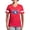Red, variant on - Golf Mom - Womens Football Shirt