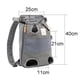 thumbnail image 4 of Mochila transportadora para perros JAMW con patas hacia afuera Gris, 4 of 5