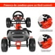 thumbnail image 4 of Go Kart de Pedales Costway para Niños Rojo con Asiento Regulable Embrague y Freno de Mano, 4 of 9