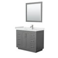 thumbnail image 5 of Wyndham Collection Wcf2929-42S-Vca-M34 Miranda 42" Free Standing Single Basin Vanity Set -, 5 of 7