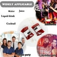 thumbnail image 5 of Halloween DIY Clear Blood Sack Prop Kit with 10 Pouches, 10 Stickers, 10 Clips, and Funnel for Costume Party Supplies and Horror Decorations (350ml), 5 of 8