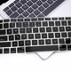thumbnail image 3 of Funda de película para teclado de portátil para Apple MacBook Air de 13 pulgadas A2337 (negro), 3 of 6