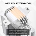 thumbnail image 2 of Enfriador de aire para CPU Thermalright Assassin X 120 SE Blanco, 2 of 6