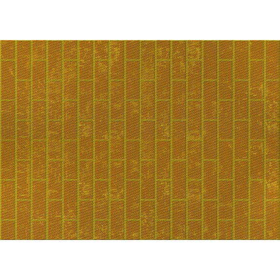 Ahgly Company Machine Washable Indoor Rectangle Transitional Mahogany Brown Area Rugs, 2' x 3'