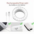 thumbnail image 6 of QUEST -Portable Selfie Ring Light Rechargeable Clip-On Indoor Selfie General Purpose, 6 of 6